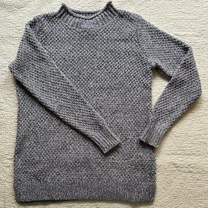 Lavender Purple Fisherman Sweater